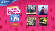 Playstation store : Les promos de Janvier