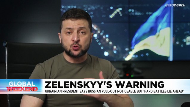 Live: Russian forces leave north as Red Cross attempts Mariupol evacuation