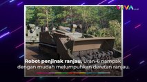 Robot Canggih Rusia Jinakkan Ranjau di Lugansk