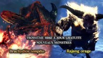 Monster Hunter World : Iceborne - Brachydios tempête et Rajang orage