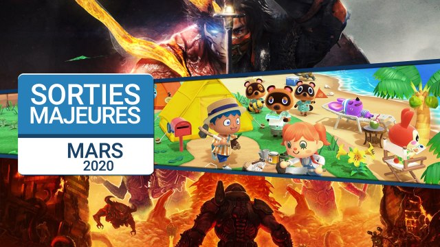 Les sorties majeures du mois de mars