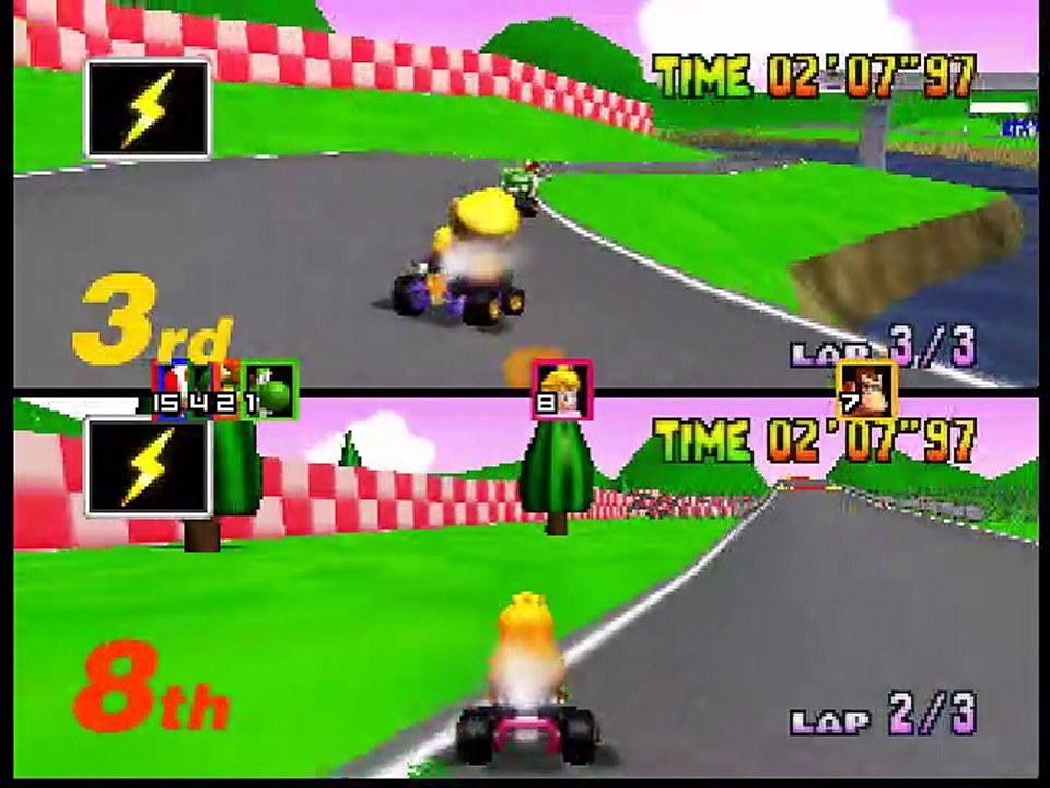 Mario Kart 64 online multiplayer n64 Vidéo Dailymotion