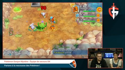 Télécharger la video: Pokémon Donjon Mystère DX : On part à la rescousse de Pokémon !