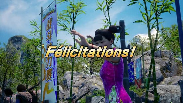 Shenmue 3 : Zhen Wei fait le ménage dans le village de Bailu