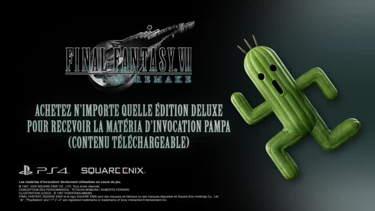 Final Fantasy VII Remake, invocations : Pampa