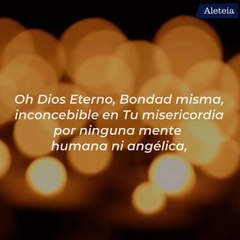 Oración de santa Faustina en el mes de la Divina Misericordia