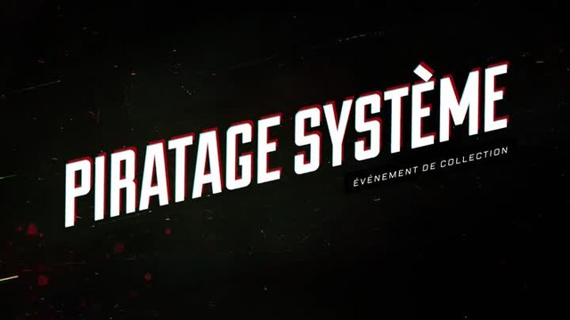 Apex Legends annonce l'événement collection Piratage système