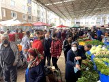 Aksaray'da semt pazarlarında Ramazan yoğunluğu