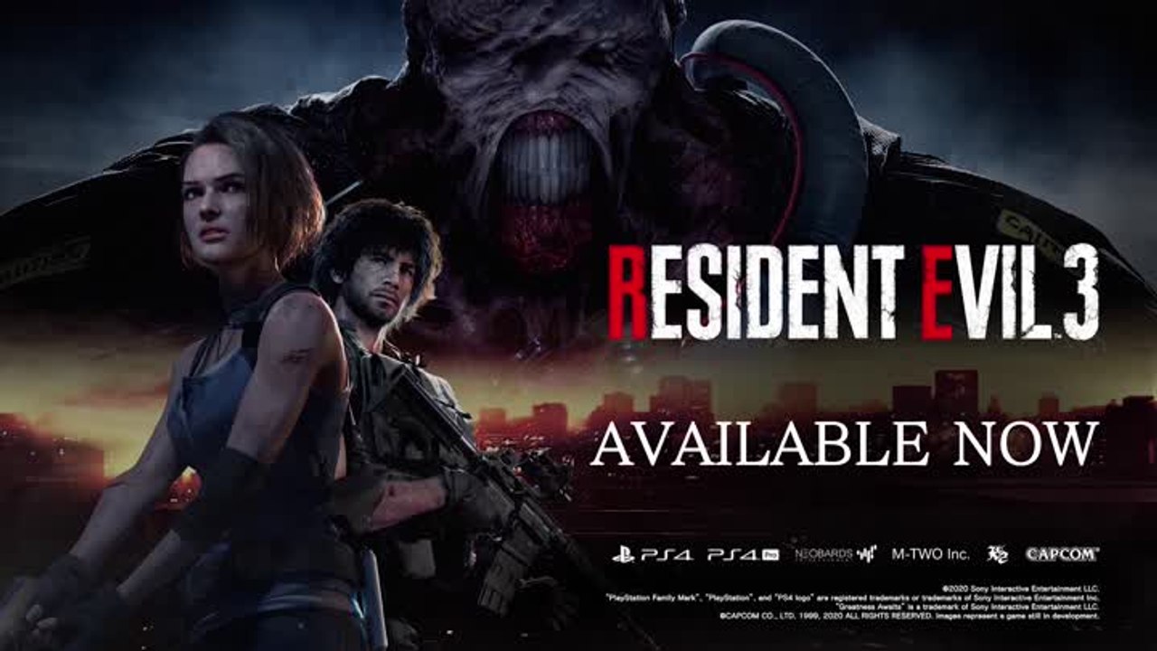 Resident Evil 3 : Les infectés de Capcom sont de sortis