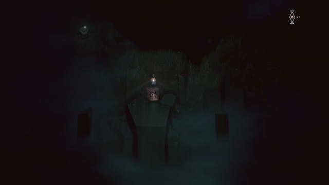 Below : L'aventurier solitaire accoste sur PlayStation 4