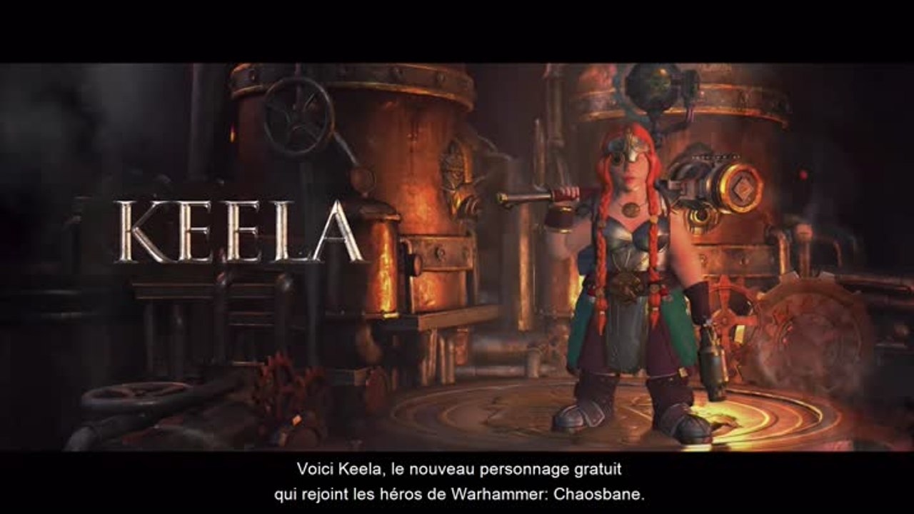 Warhammer Chaosbane • Dwarf Engineer Gameplay Trailer