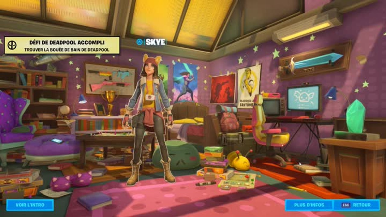 Trouver la bouée de bain de Deadpool (défis de Deadpool)