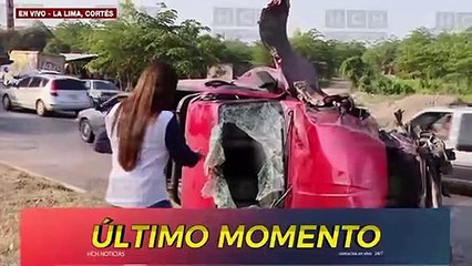 ¡Leñazo y medio! Conductor “a pichinga” se salta mediana en La Lima y por poco termina en la morgue