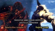 Monster Hunter World : Iceborne - Trailer du Brachydios tempête et le Rajang orage PC