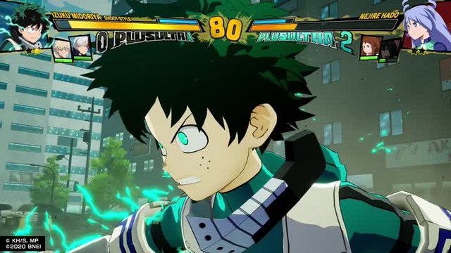 My Hero One's Justice 2 : Izuku Midoriya versus Nejire Hado