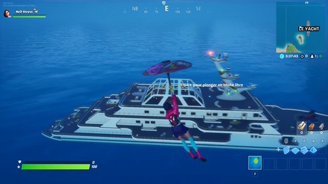 Visiter la crique de l'épave, le yacht et l'étang poissonneux