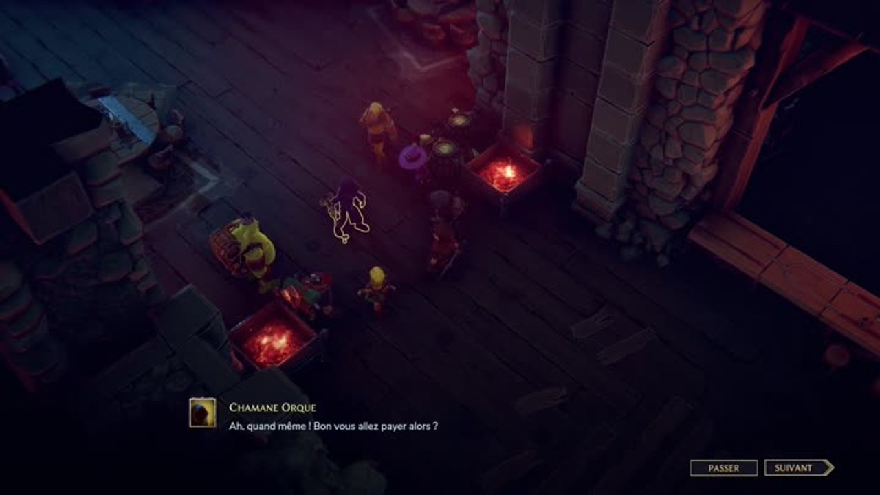 Le Donjon de Naheulbeuk : L'Amulette du Désordre - Démonstration de gameplay partie 1