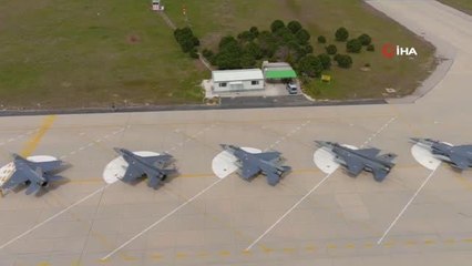 MSB, muharip uçakların eğitimi görüntülerini paylaştı