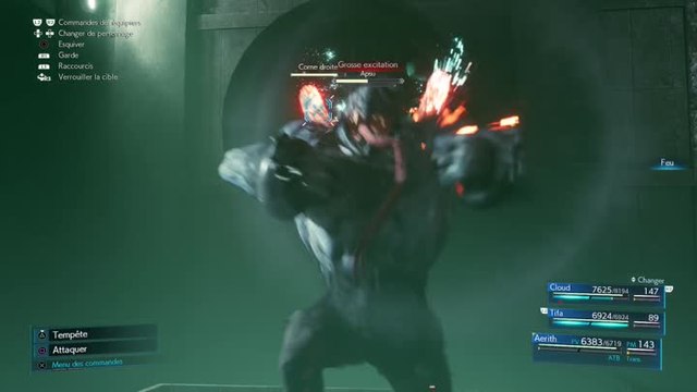 Final Fantasy VII Remake – Combat contre Apsu