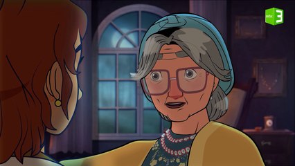 شهد تحكي لجدتها حلمها المزعج