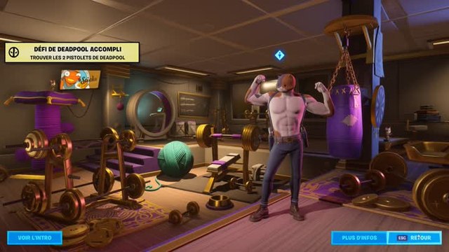 Trouver les deux pistolets de Deadpool (défis de Deadpool)