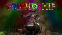Mortal Kombat 11 Aftermath : Friendship Move, Kano démarre un barbecue
