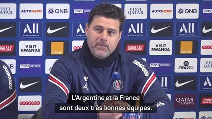CdM 2022 - Pochettino : "J'ai dit à Mbappé et Kimpembe de faire attention au Danemark"