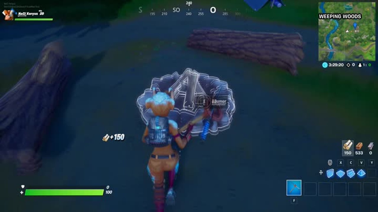 Raviver un feu de camp, manger une pomme, manger un champignon (Aventure de Skye partie 2)