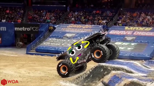 Crazy Monster Truck Freestyle Moments | Monster Jam highlights 2020 | Woa Doodles Funny Videos
