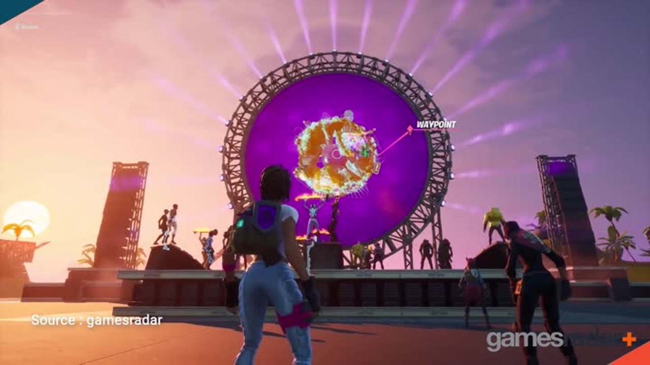 fortnite concert travis