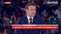 Emmanuel Macron : «Le taux de chômage est au plus bas depuis 15 ans»