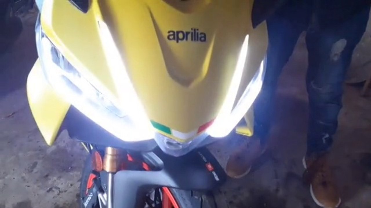 APRILIA  racing RS660  - vidéo lulu du jura  -