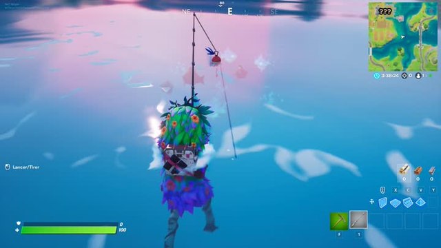 Attraper 2 poissons différents en une seule partie (défis d'Aquaman)