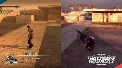 Comparo Pro Skater HD & 1+2