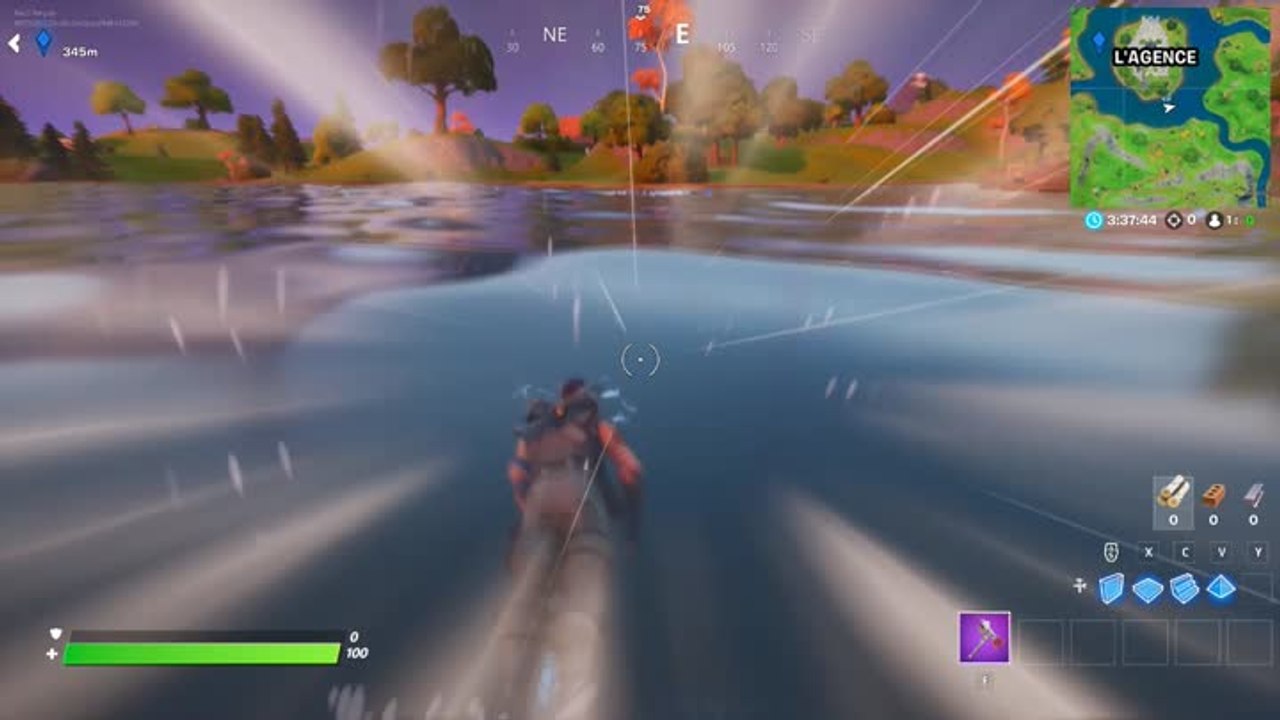 Nager au-dessus des écoutilles de l'Agence (défis Assaut de l'Agence)