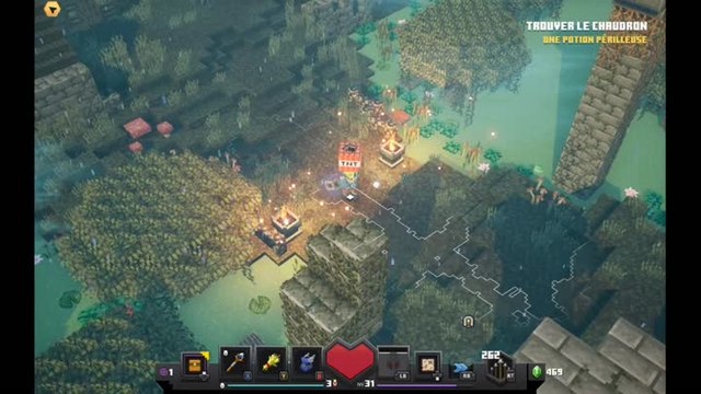 Minecraft Dungeons – Boss : Chaudron corrompu