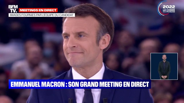 Emmanuel Macron: Notre projet pour 2022 sera, à nouveau, un projet de droit réel, un projet de solidarité, un projet de progrès social