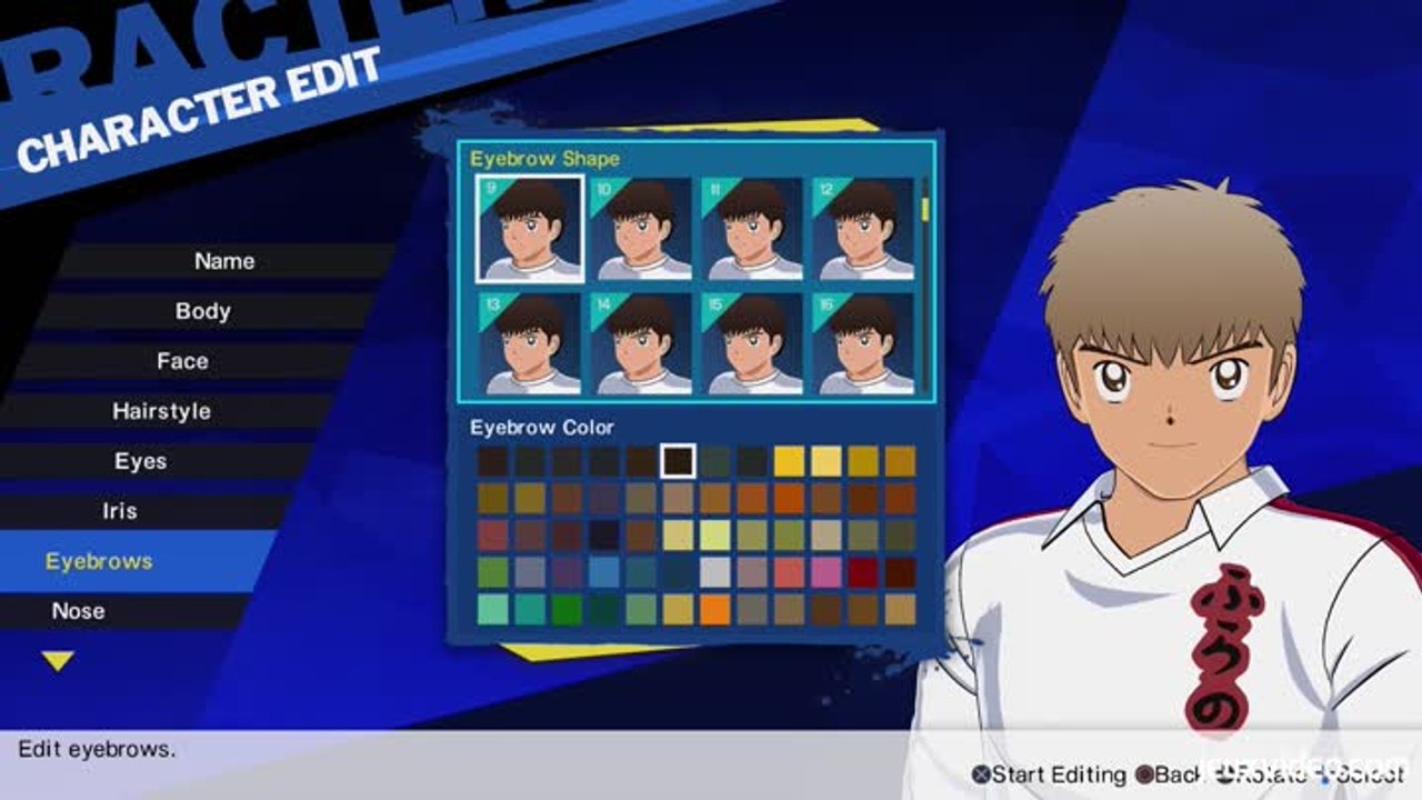 Captain Tsubasa Rise of New Champions : Création perso