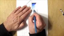 Drawing Stairs to the Door - How to Draw 3D Steps - Vamos