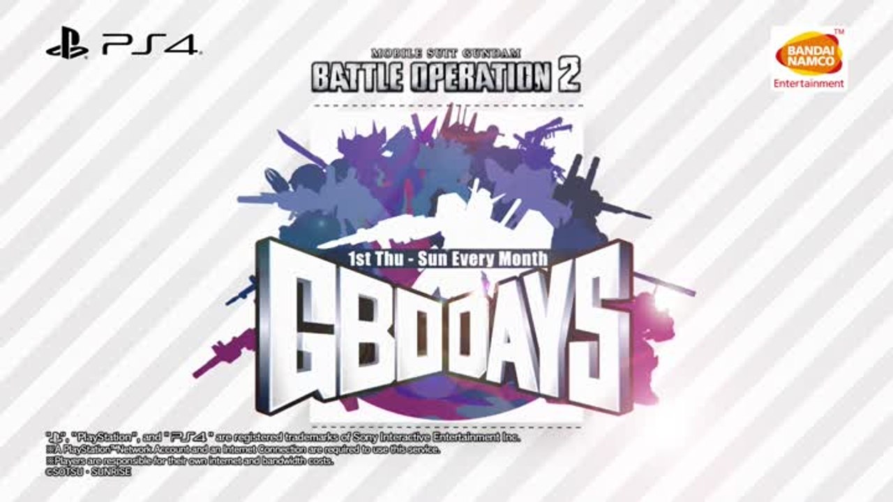 Mobile Suit Gundam Battle Operation 2 Open Days Trailer