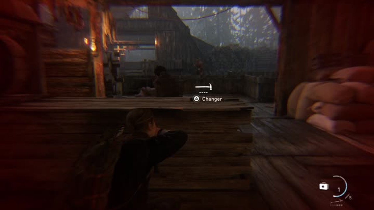 The Last of Us Part II – Affrontement : camp des bûcherons