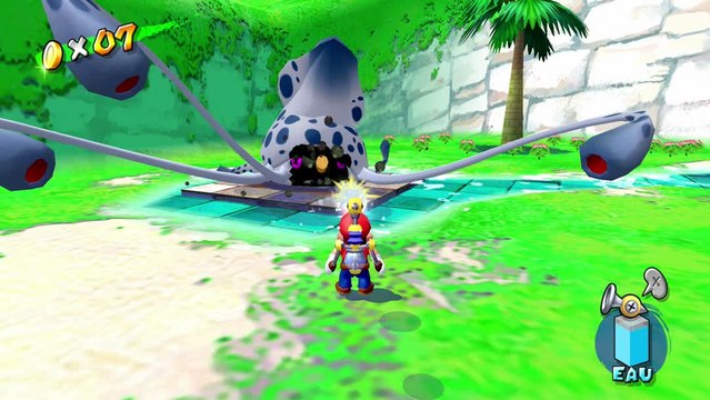 Super Mario Sunshine – Baie Noki : soleil n°2 Le boss des ruines piégées
