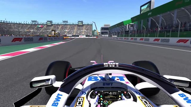 F1 2020 – Tour du circuit de México (Mexique)