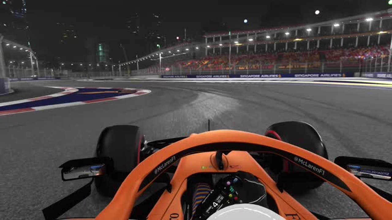 F1 2020 – Tour du circuit de Marina Bay (Singapour)