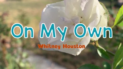 On My Own - Whitney Houston | Karaoke Version |HD