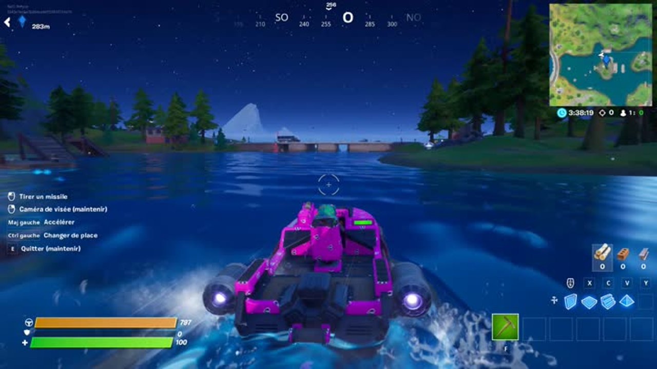 Terminer un tour au Chaos des canots (défis de la semaine 4)