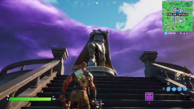 Chapitre 2, saison 4 : Visiter la statue du Docteur Fatalis en tant que Docteur Fatalis (défis de l'éveil du Docteur Fatalis)