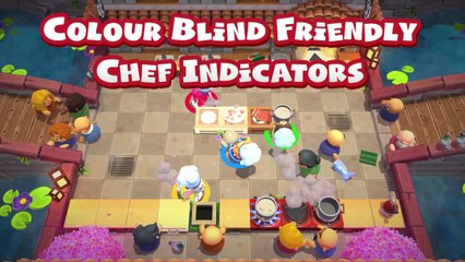 Overcooked! All You Can Eat - Assist Mode & Accessibility Trailer