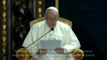 El papa habla abiertamente de 