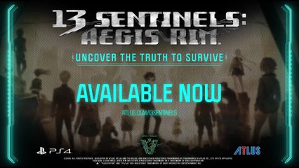 13 Sentinels Aegis Rim : Trailer de lancement
